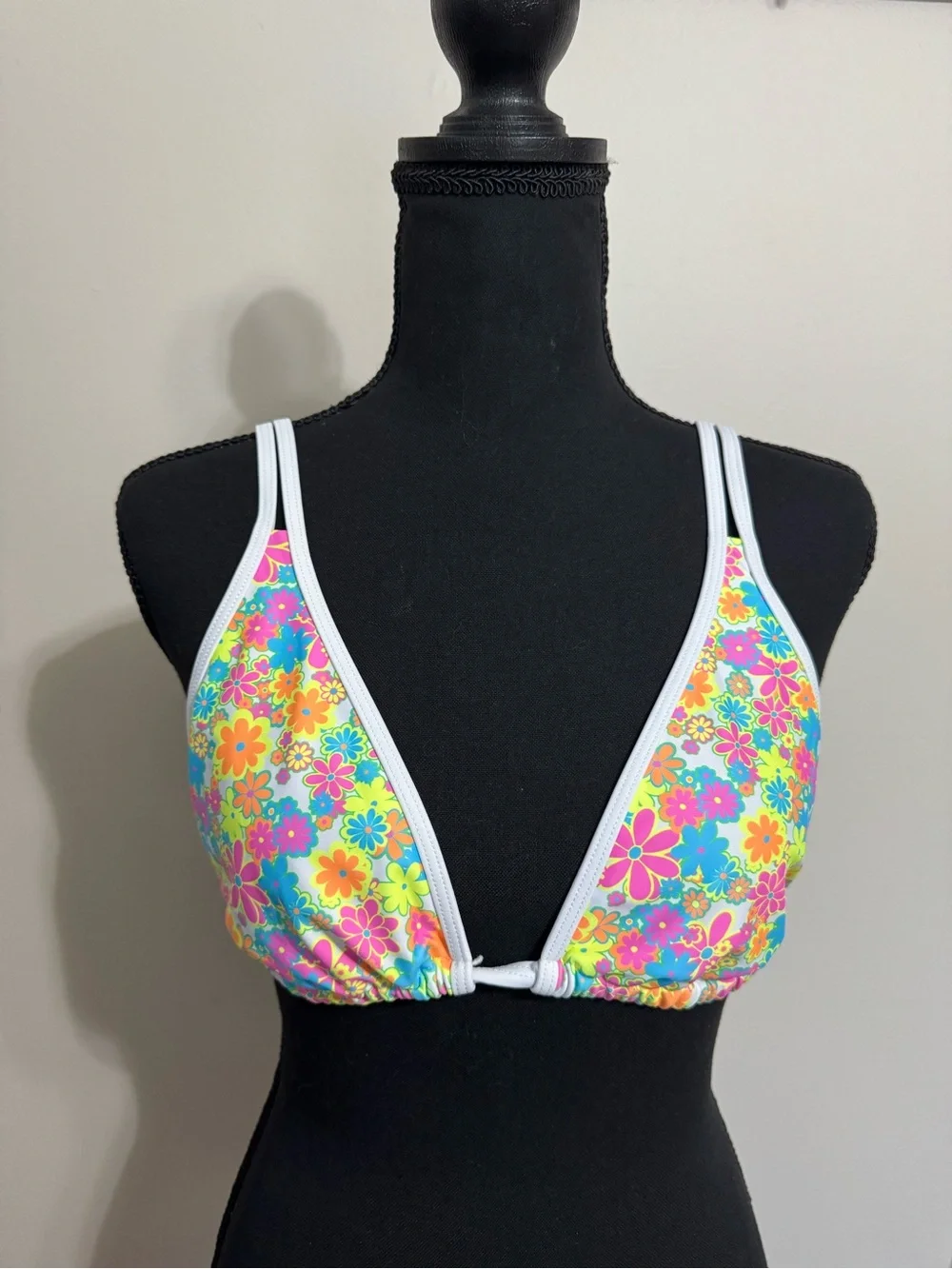 Kulani Kinis Twin Strap Bralette Bikini Top - Sweet Sunshine